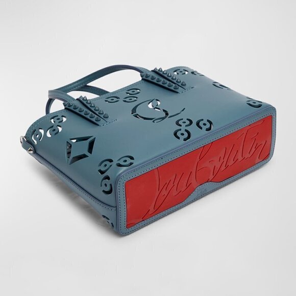Christian Louboutin Cabata Mini Tote in Loubinthesky Giant Perforated Leather - Picture 6 of 11